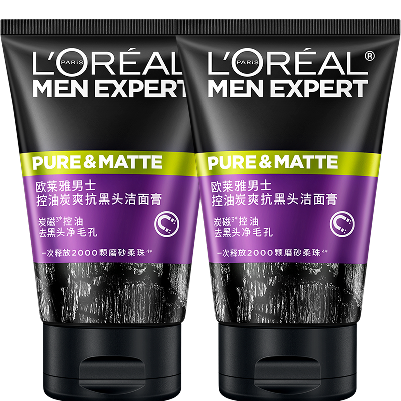 ڲL'OREAL ŷ ʿϵ  100ml 2֧ ̿ˬͷ 219.2Ԫ4(54.8Ԫ/)