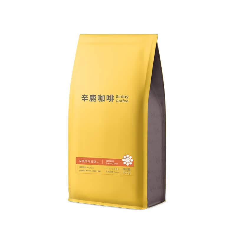 sinloy辛鹿的向日葵 精品意式拼配特浓咖啡豆 500g