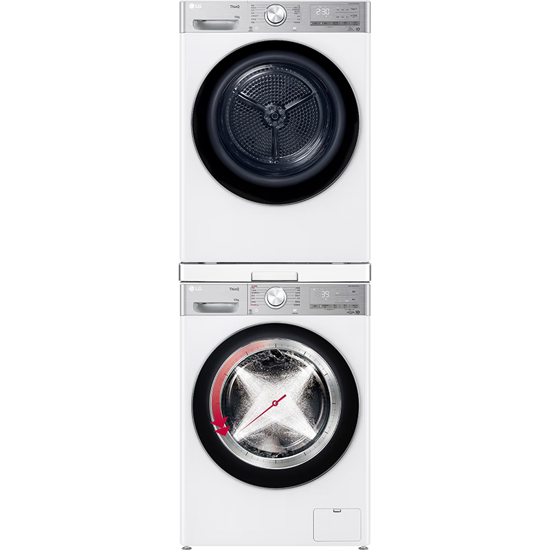 LG 12kg+10kg ϴ�»�ϴ����װ FCW12Y4WA+RH10V9AV2WR 6417.68Ԫ