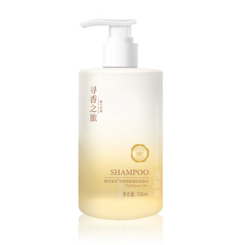 韩方五谷寻香轻盈留香清爽洗发水 hf 寻香轻盈洗发水500ml