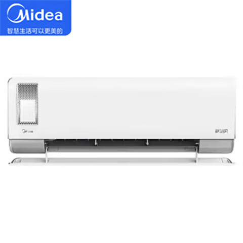 美的新风空调1.5匹静新风新一级能效变频冷暖壁挂式KFR-35GW/N8XF1-1 1.5匹 一级能效 XF1-1