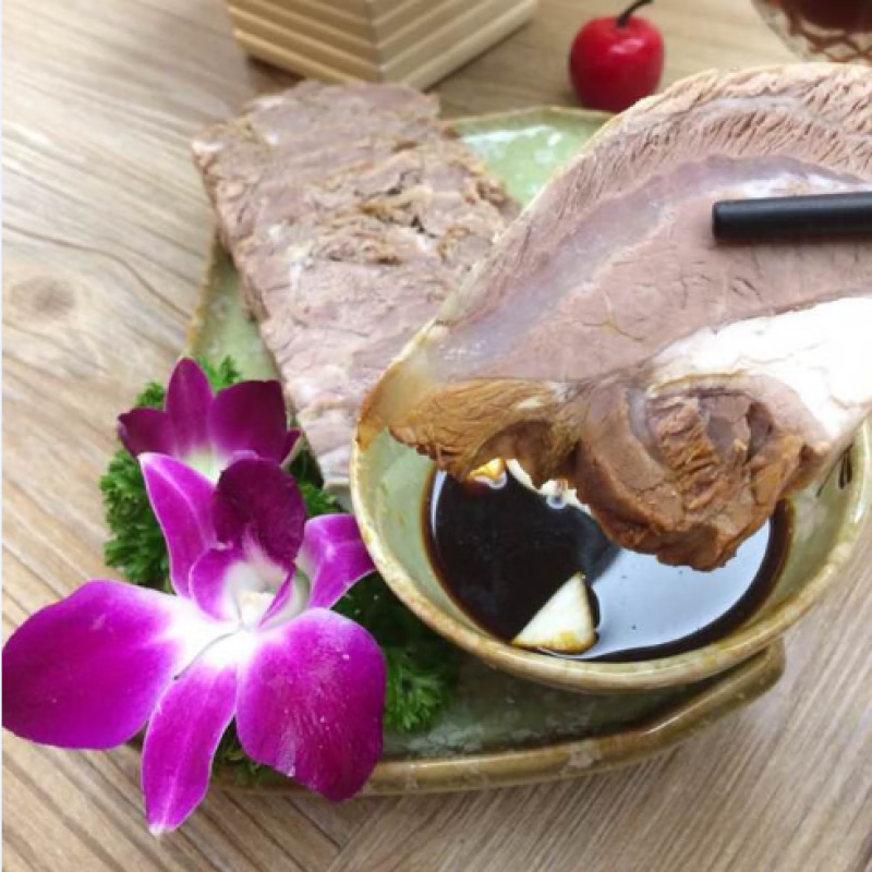 虎钢馋东山白煨羊肉/苏州特产/白切羊肉/新鲜/烧制/500g