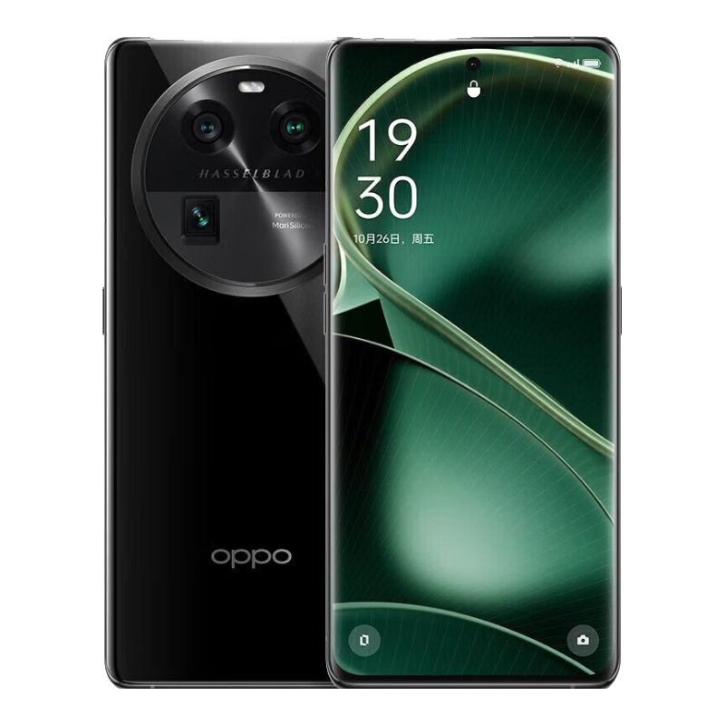 OPPO FindX6 X6Pro 超光影三主摄 哈苏影像 骁龙/天玑旗舰芯 5G游戏拍照二手手机 星空黑【Find X6】 12GB+256GB【赠3C认证快充】 99新