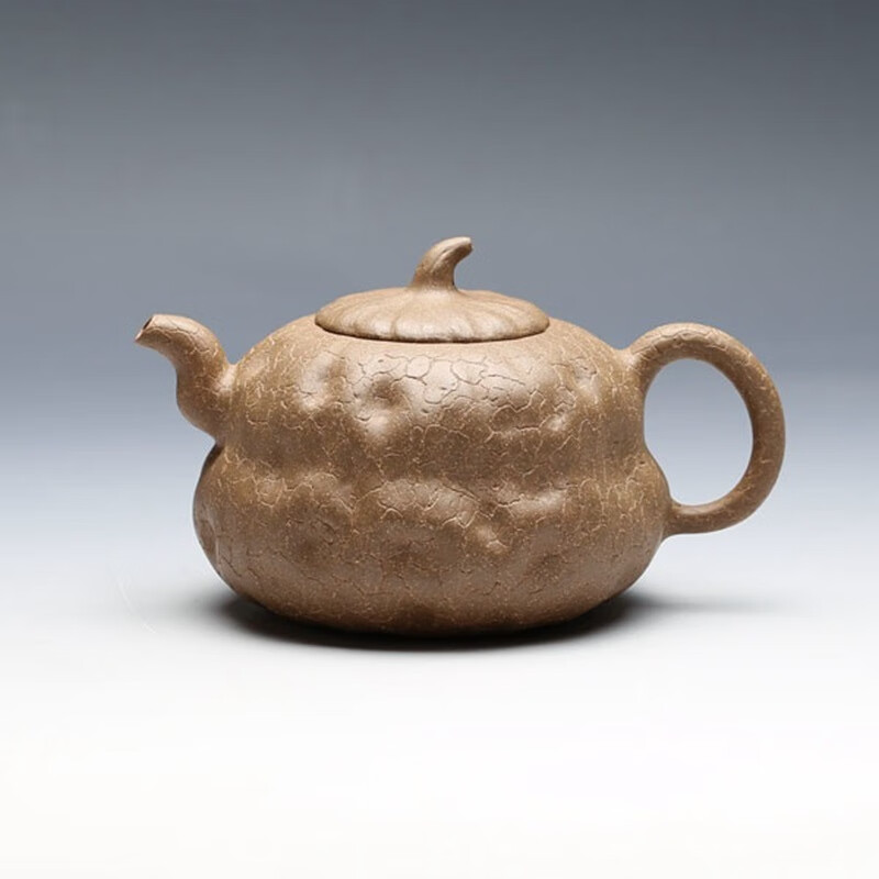 宜兴紫砂壶 实力陶手李琴 《供春》苍劲古拙 原矿老段泥 350cc