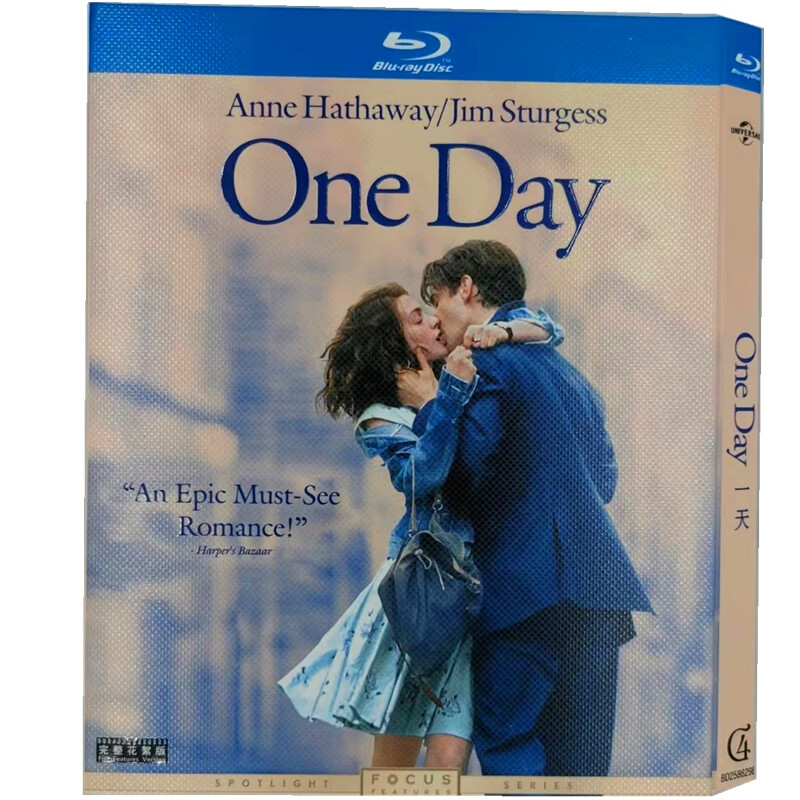 one day bd高清1080p安妮海瑟薇经典爱情电影蓝光碟片
