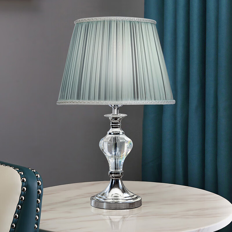 doren水晶台灯家用主卧室床头灯浪漫温馨简约现代奢华客厅沙发结婚