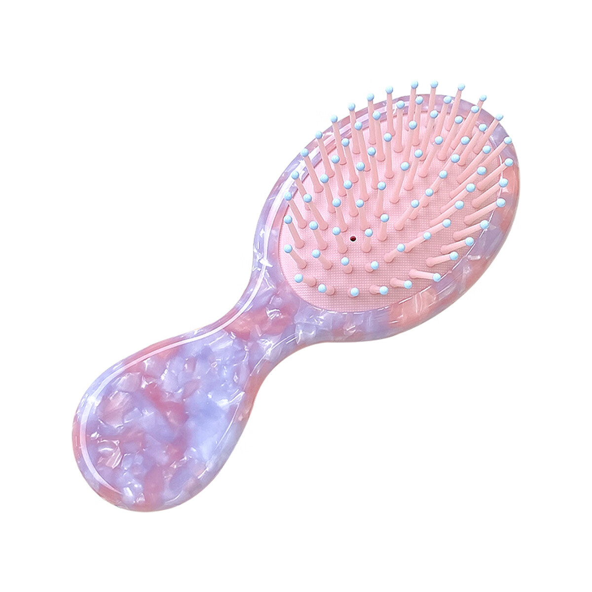 【优选】醋酸板材气囊梳儿童气垫梳气质可爱少女发梳小号便携按摩 花色14CM(1个装) -