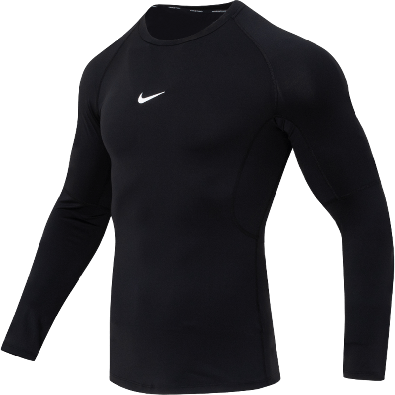 耐克（NIKE）運(yùn)動(dòng)套裝男裝 春季新跑步套裝緊身衣pro緊身服高彈籃球訓(xùn)練健身服 FB7920-010【黑色】單件/偏小 2XL/185