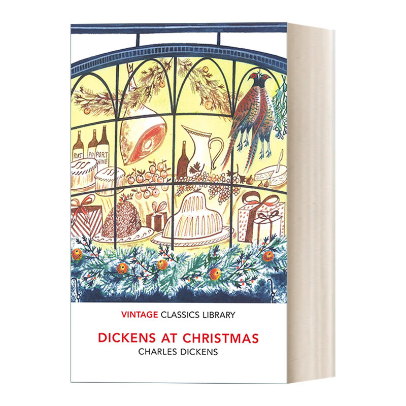 进口原版 dickens at christmas 狄更斯的圣诞节 vintage经典图书馆