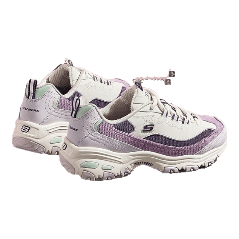 斯凯奇（Skechers）奶茶熊3代女鞋复古熊猫老爹鞋厚底增高鞋百搭休闲运动鞋