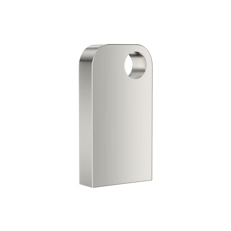 SomnAmbulist【甄选】金属 USB2.0 U盘U8M金属高速迷你防水便携式创意车载学习办公投标小移动优盘 银色 1GB