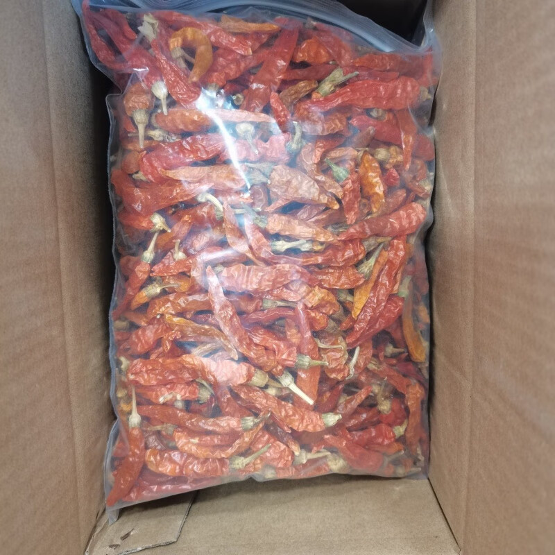食喜运江西朝天椒特辣干辣椒赣州特产辣椒干赣南本地超辣黄红小米辣