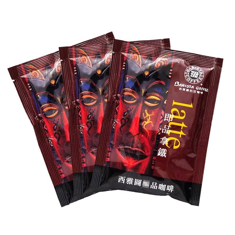 康创优品barista西雅图咖啡即品拿铁无蔗糖二合一速溶咖啡三合一礼盒