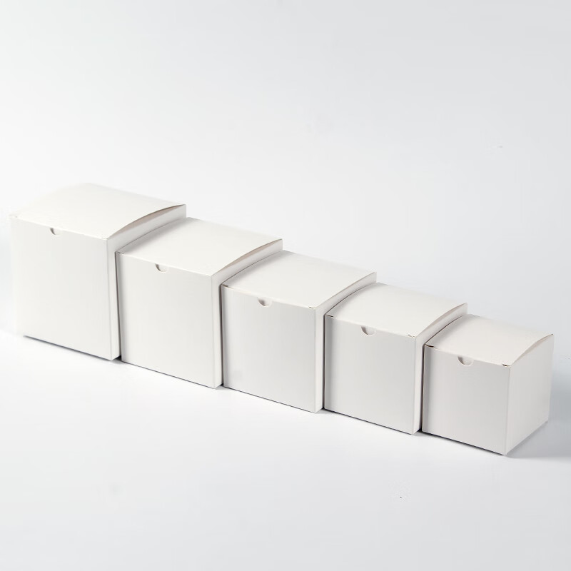 莎庭(sartill)萃妃牛皮纸手办盲盒空盒子小玩偶礼品盒正方形纸盒白卡