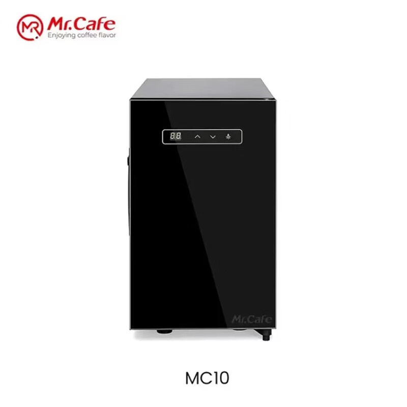 Mr.Cafe 咖鲜生牛奶保鲜柜冷藏柜 压缩机制冷 电子制冷 保鲜冷藏柜展示柜大容量 适配各种全自动咖啡机 MC-10 压缩机制冷
