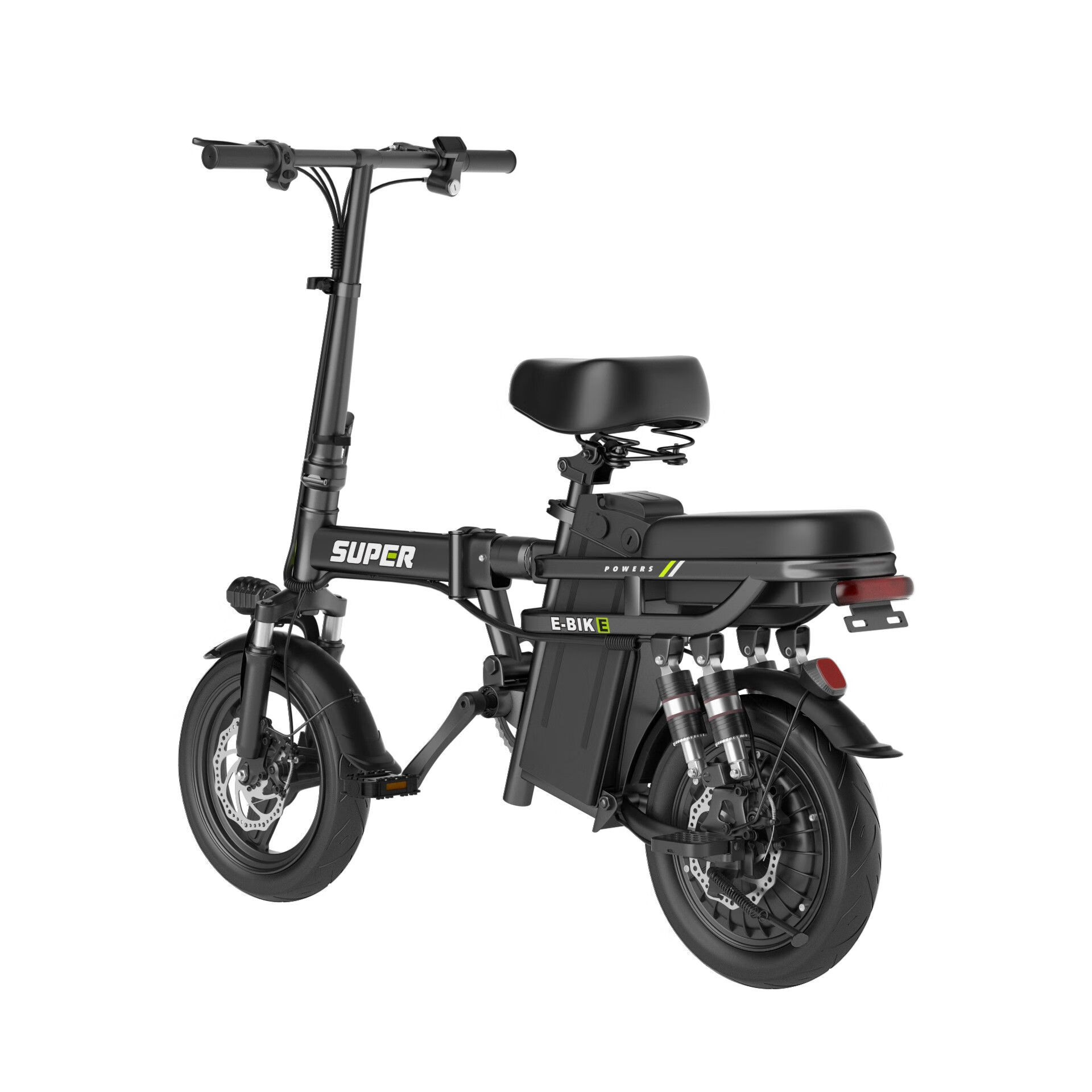 泊威尔赛博电动车折叠自行车超轻便携代驾助力男女长跑王小型电瓶单车