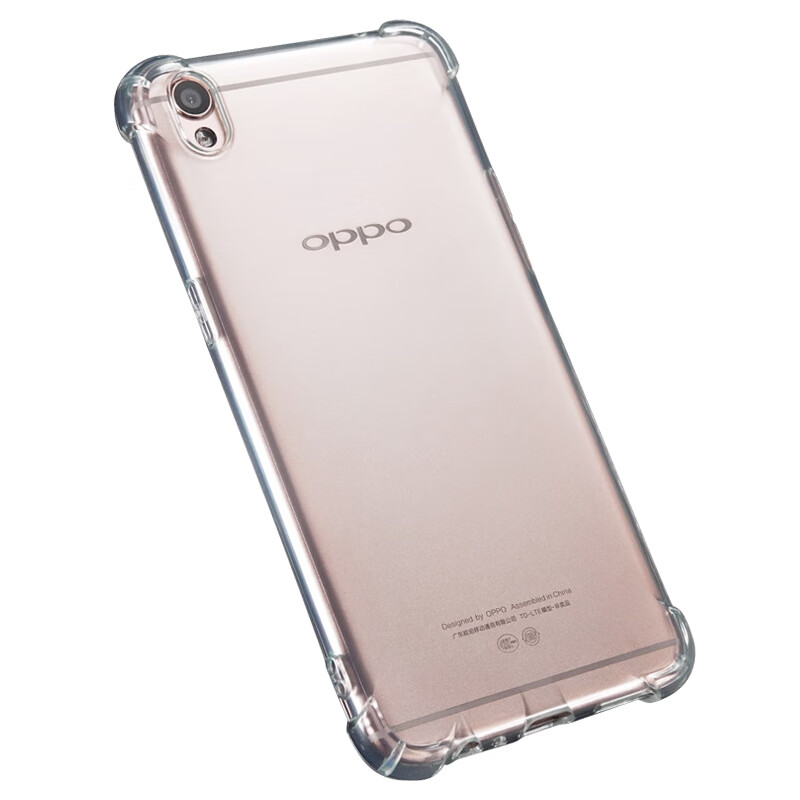 奥多金 oppo r系列手机套保护壳 四角气囊防摔硅胶全包透明手机壳保护