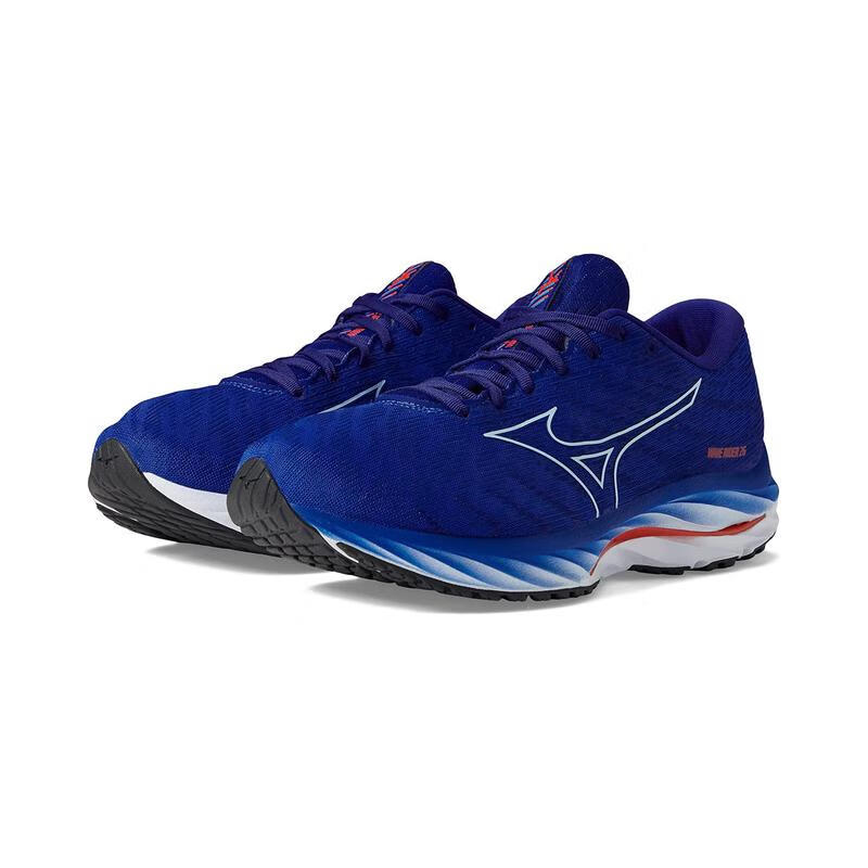 美津浓(mizuno)跑步鞋男时尚流行wave rider 26系列缓震轻便稳定透气
