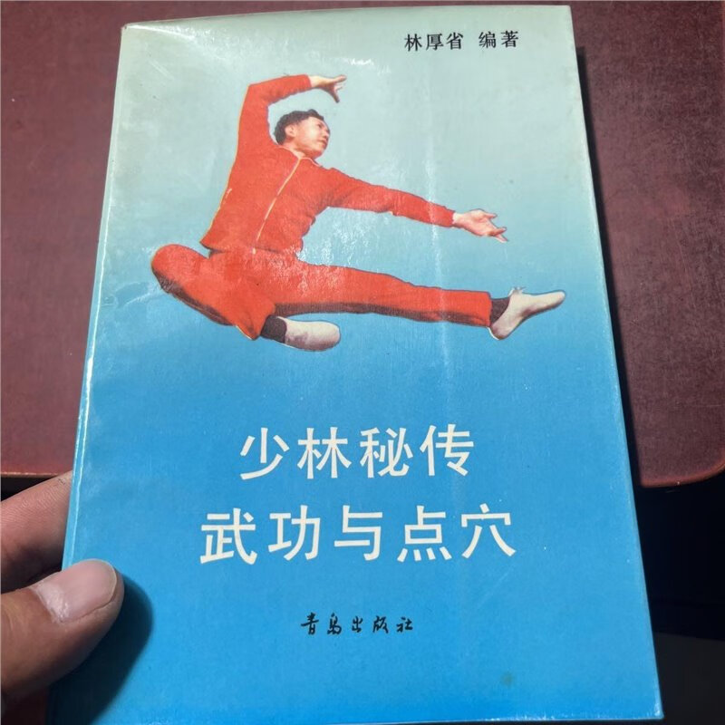 正版老旧书少林武术套路健身书籍 少林秘传武功与点穴 青岛出版社