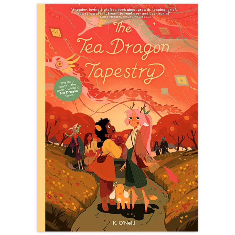 the tea dragon tapestry 新西兰插画师 k.oneill 作品 - 龙茶会