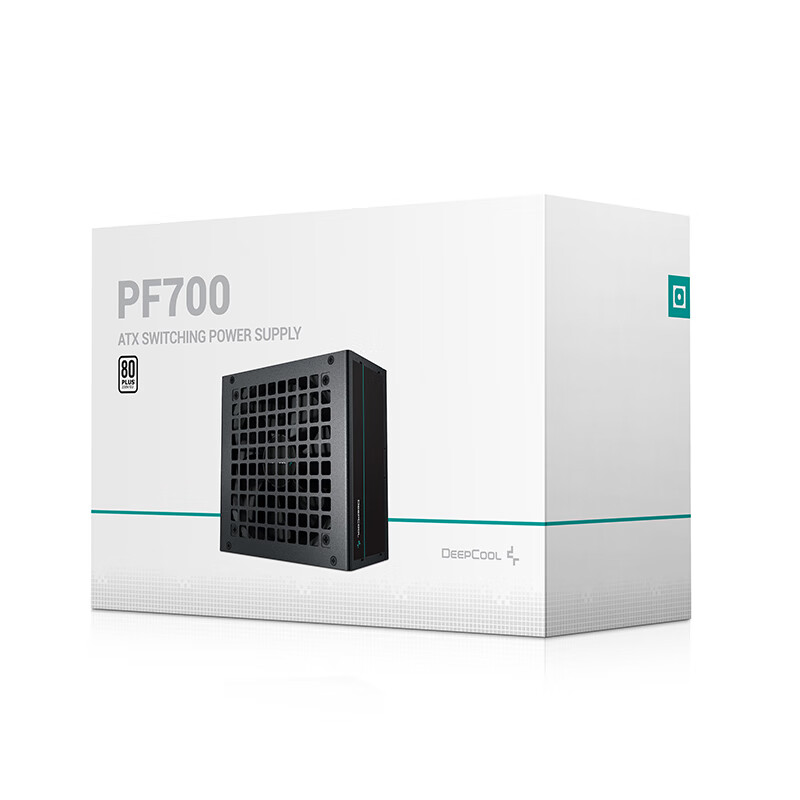 九州風(fēng)神（DEEPCOOL）PF400/500/600/700電腦電源臺式機(jī)電源額定500W主動PFC黑并線80PLUS白牌額定400W電源 PF700 白牌額定700W