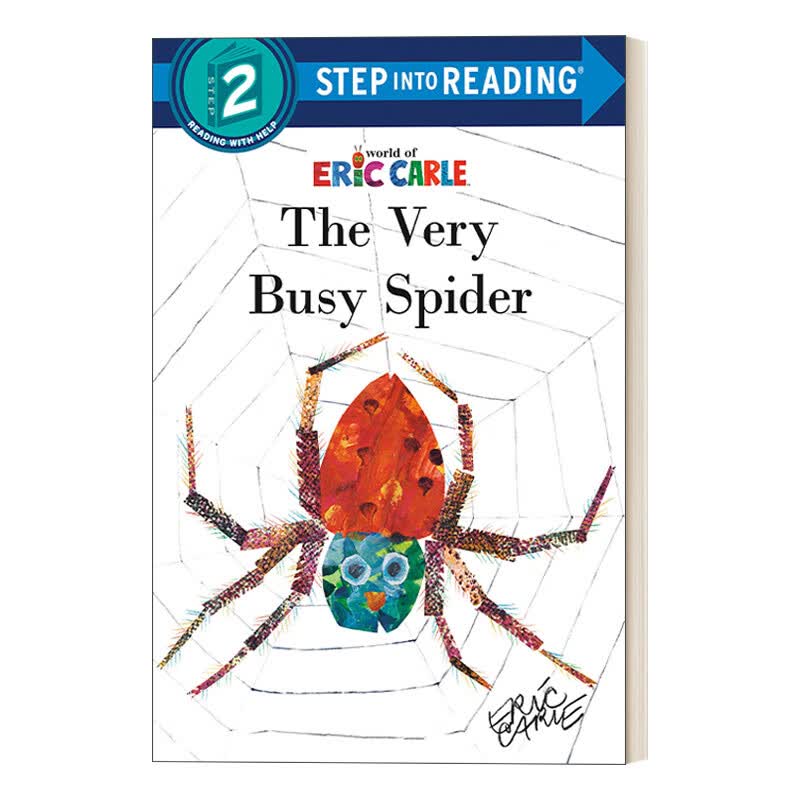 into reading 2 the very busy spider 非常忙碌的蜘蛛 英文版 英语