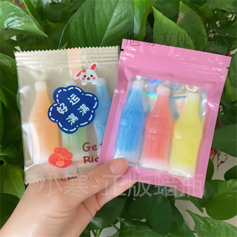 映棠蜡棍糖韩国蜡瓶糖蜡粒niklnip果汁咀嚼声控 果汁-蜡瓶糖试吃装