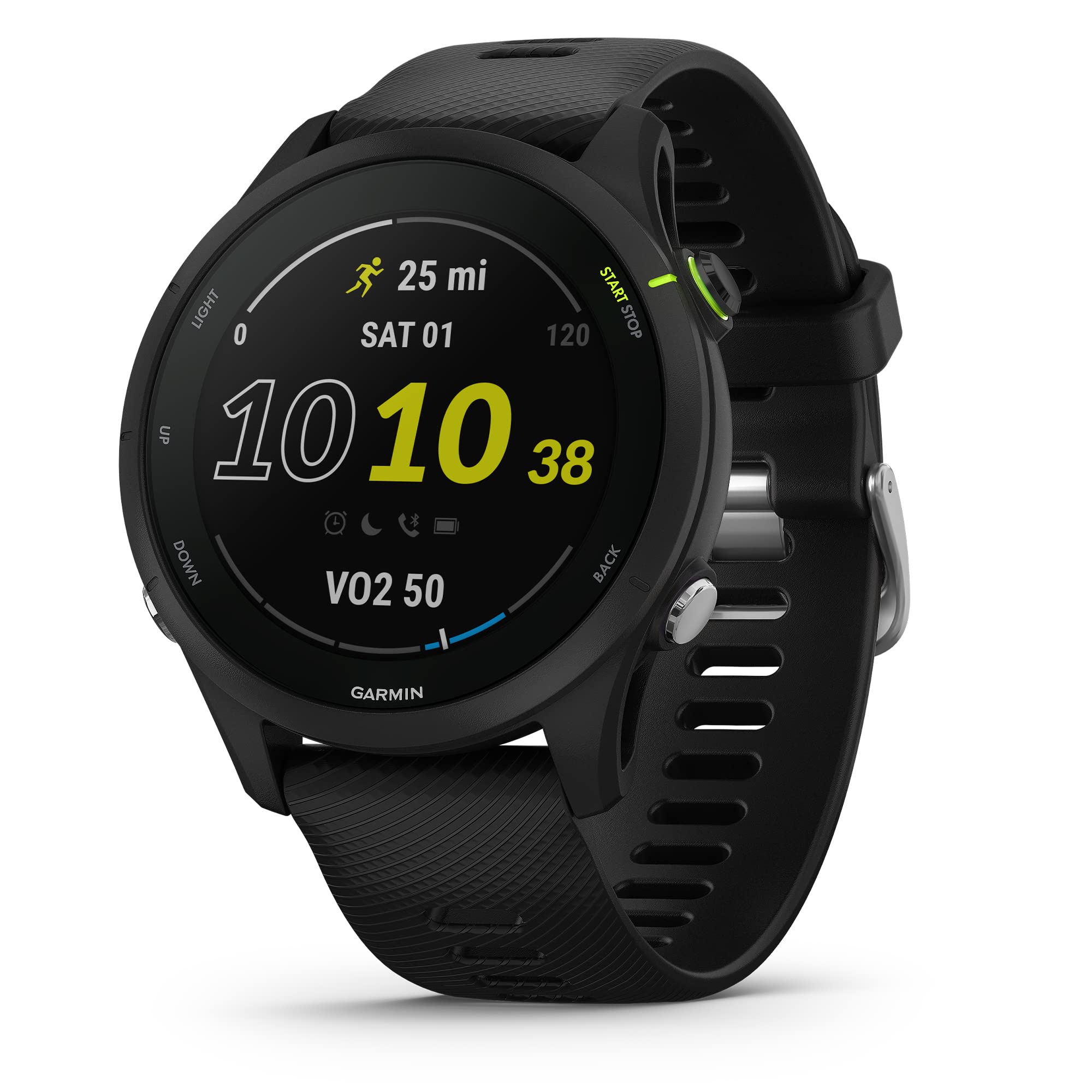 Garmin ���� Forerunner 255 ���� GPS �ܲ������ֱ� �߼����� �־õ�� ��ɫ