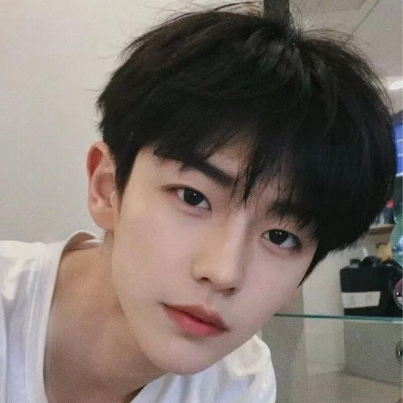 创京懿选假发学生短发发型男全头套式日系发气质套头少年感微分碎盖头