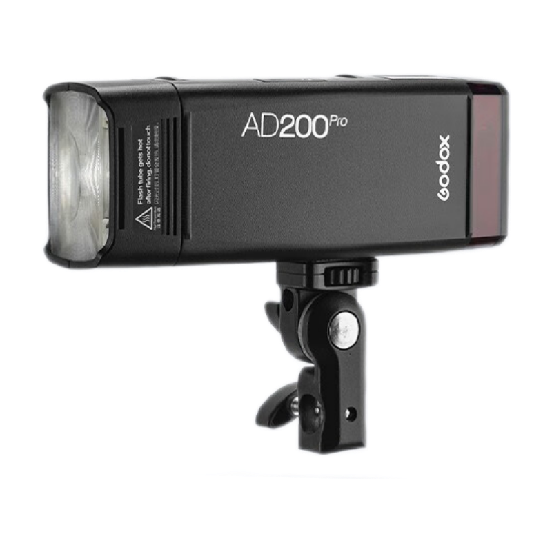 神牛（Godox）AD200proII閃光燈外拍閃光燈鋰電池口袋便攜外拍攝影補光燈單反相機高速TTL閃光燈 AD200proII【新增雙色溫造型燈】 官方標(biāo)配