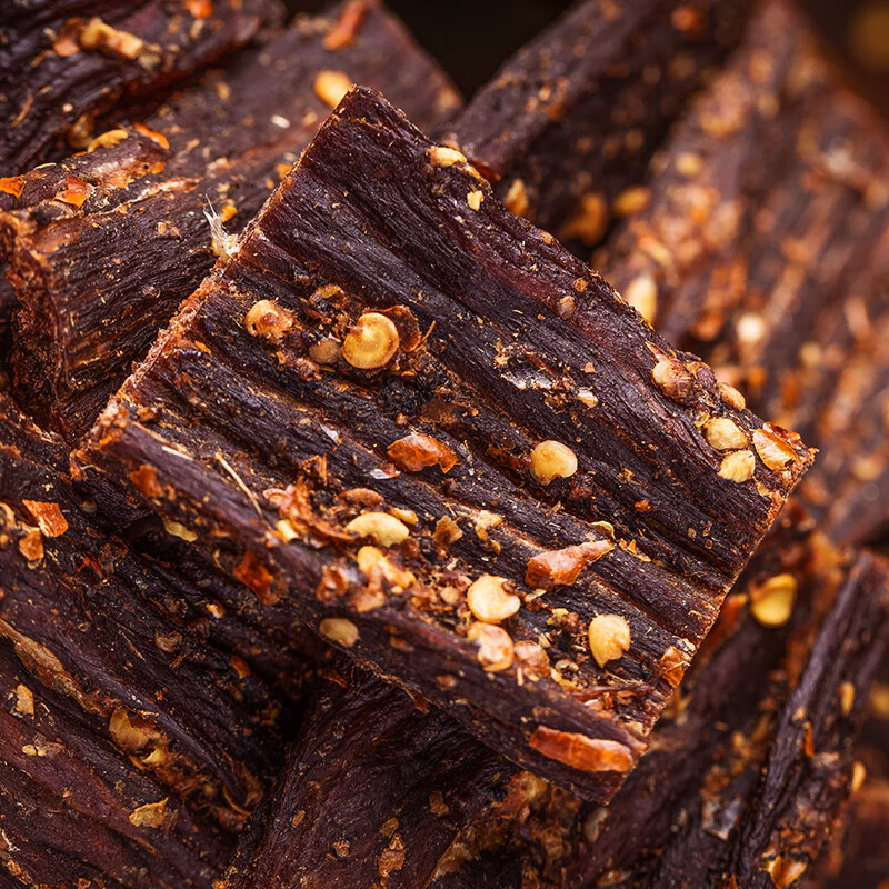 正宗風(fēng)干牦牛肉干四川阿壩特產(chǎn)手撕耗牛肉干西藏內(nèi)蒙古麻辣零食 麻辣味半斤