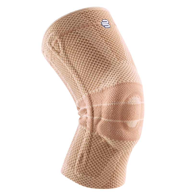 保而防（BAUERFEIND）運動(dòng)護膝籃球跑步羽毛球護膝蓋半月板韌帶損傷防護關(guān)節運動(dòng)護具 新款銀鈦金防滑款 4