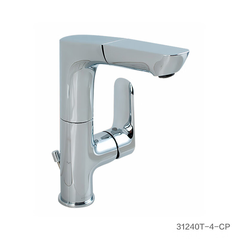 科勒抽拉龍頭利奧抽拉梳洗臉盆龍頭浴室柜冷熱水龍頭外抽拉式 科勒梳洗抽拉臉盆龍頭