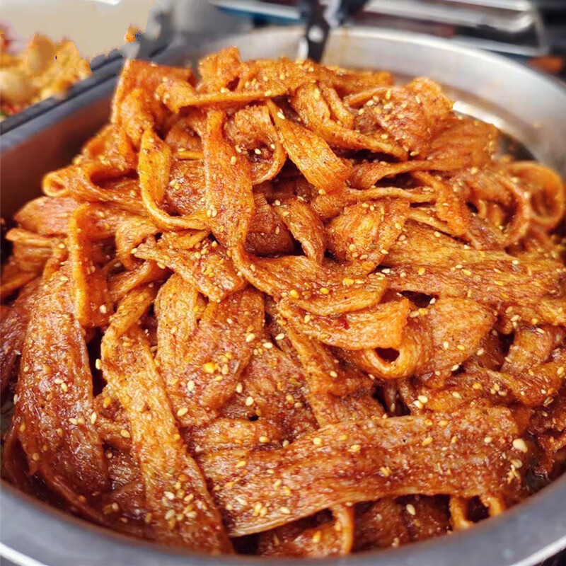 原料凉拌细面免煮散装速食小吃商用 【商用】做辣条宽牛筋面【10斤】