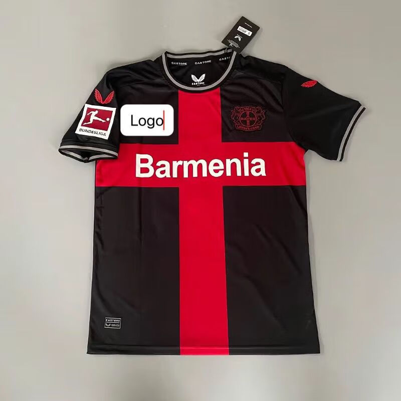 炫逐2324勒沃库森球衣主场球迷版10号维尔茨德甲足球服34号扎卡短袖hx