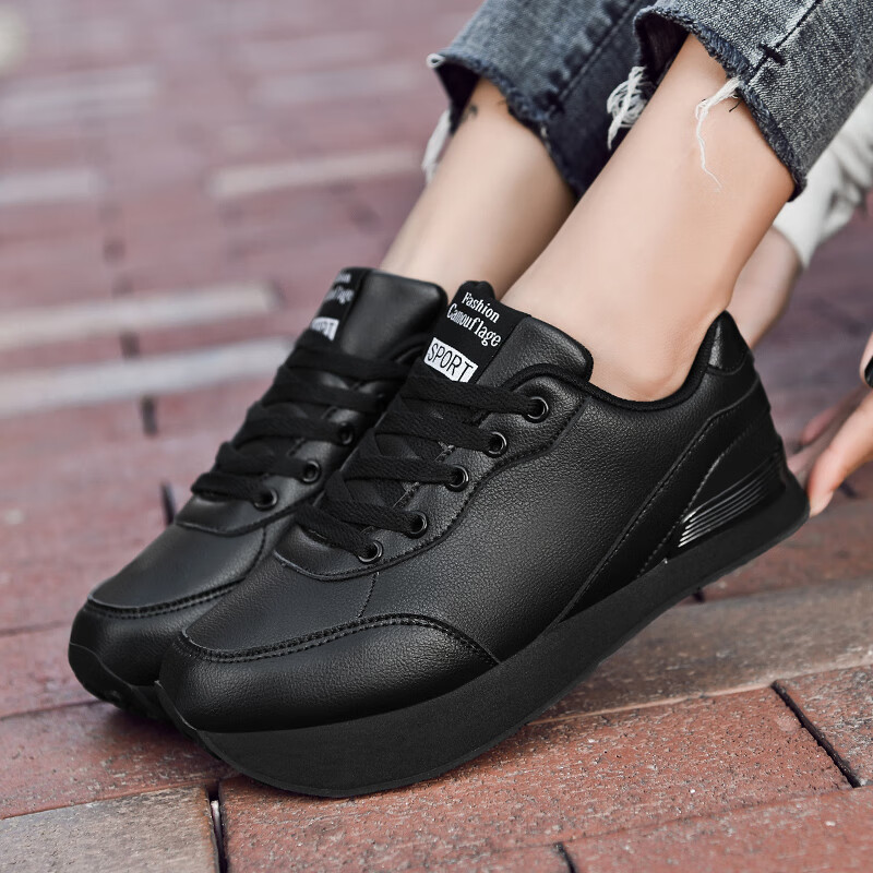 m-manyutie品牌秋冬季男女负跟鞋专业腰椎驼背骨盆前倾矫正鞋软底前高