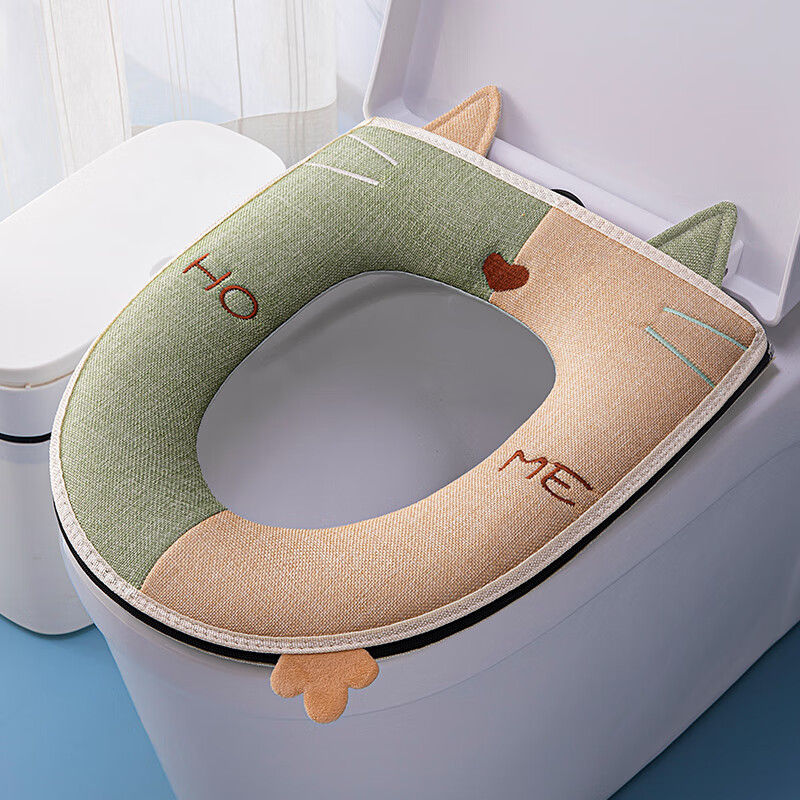 百字马桶垫马桶圈便携式马桶隔垫马桶隔脏可水洗马桶坐便垫圈 【透气
