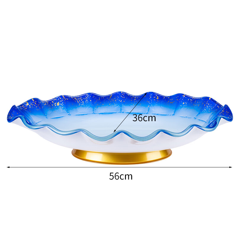 guen高端刺身盘冰盘大三文鱼鱼生刺生专用摆盘盘子干冰盘海鲜姿造拼盘