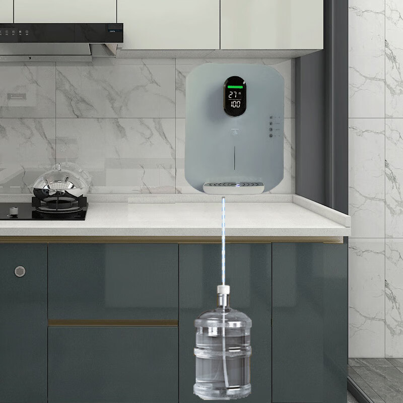 式饮水机办公室冷热抽水下置水桶速热智能控温家用管线机自吸桶装水