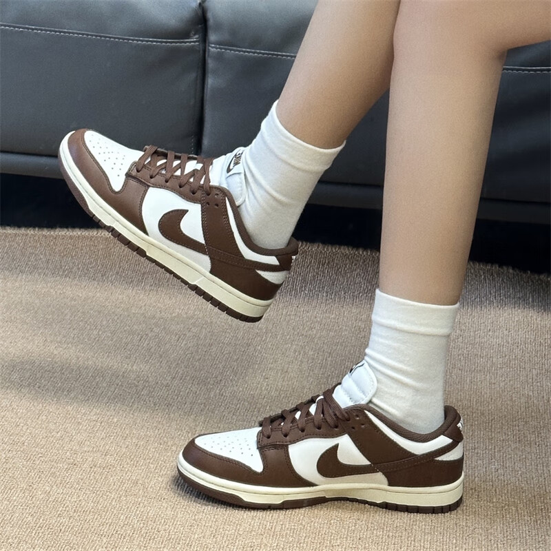 耐克(nike)dunk low棕白巧克力 男女同款 防滑耐磨减震低帮运动休闲