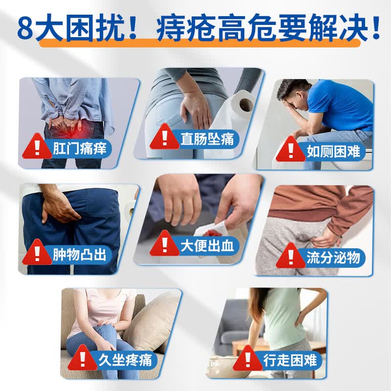 乐普医用痔疮凝胶消痔凝胶便秘屁股痒肛门瘙痒内外粘膜充血便秘肉球 【1盒体验装】轻度痔疮试用