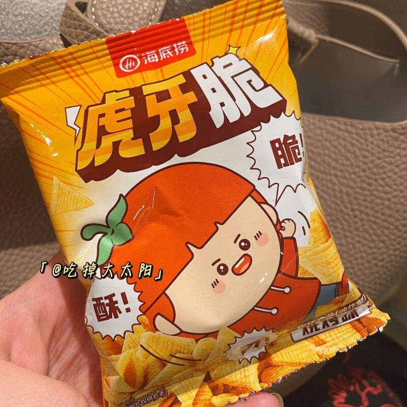 屿毅小零食海底捞妙角虎牙脆 虎牙脆 10包