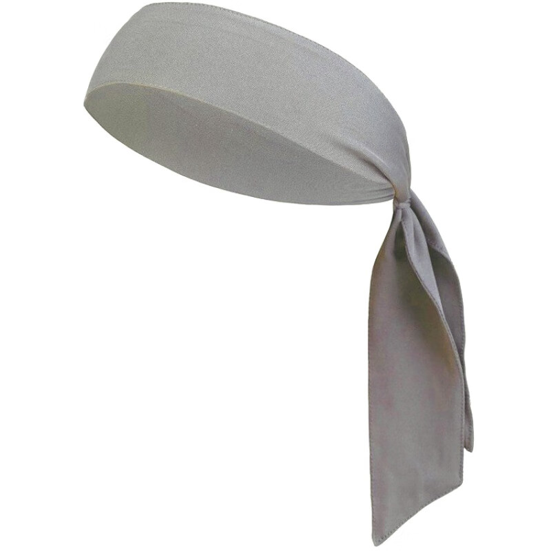 iosn工健身运动束发海盗头巾瑜伽止汗带打球跑步吸汗海盗绑头带 灰色