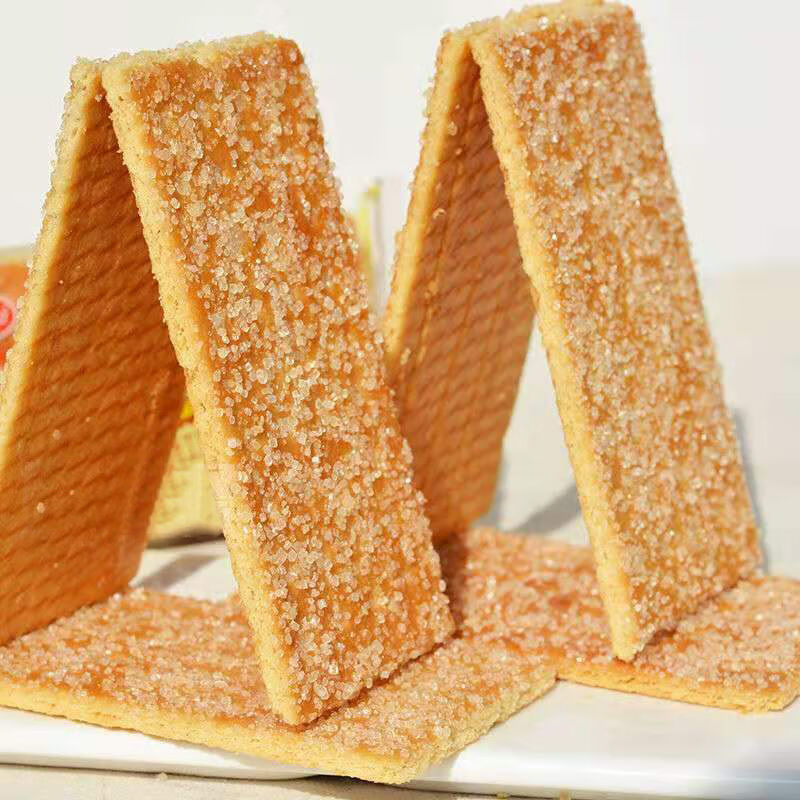 克力架饼干椰蓉牛奶办公室零食饱腹充饥早餐代餐整箱批发散装 混合口味三文治椰蓉味带 2斤