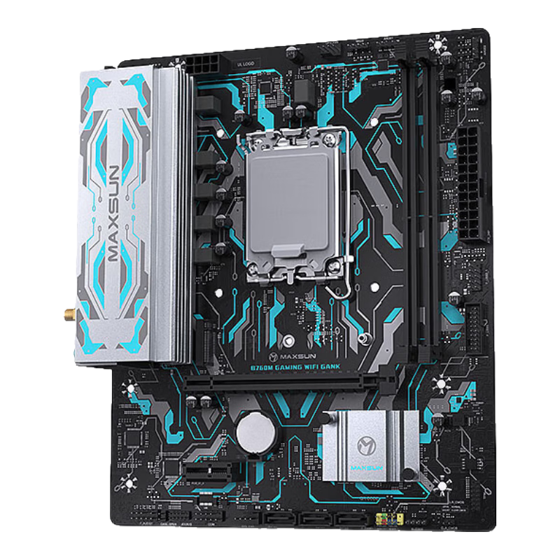 uMAXSUN  MS-B760M Gaming WIFI GANK ֧DDR5 CPU 12490F/13400F/13600KFIntel B760/LGA 1700 2196Ԫ4(549Ԫ/)