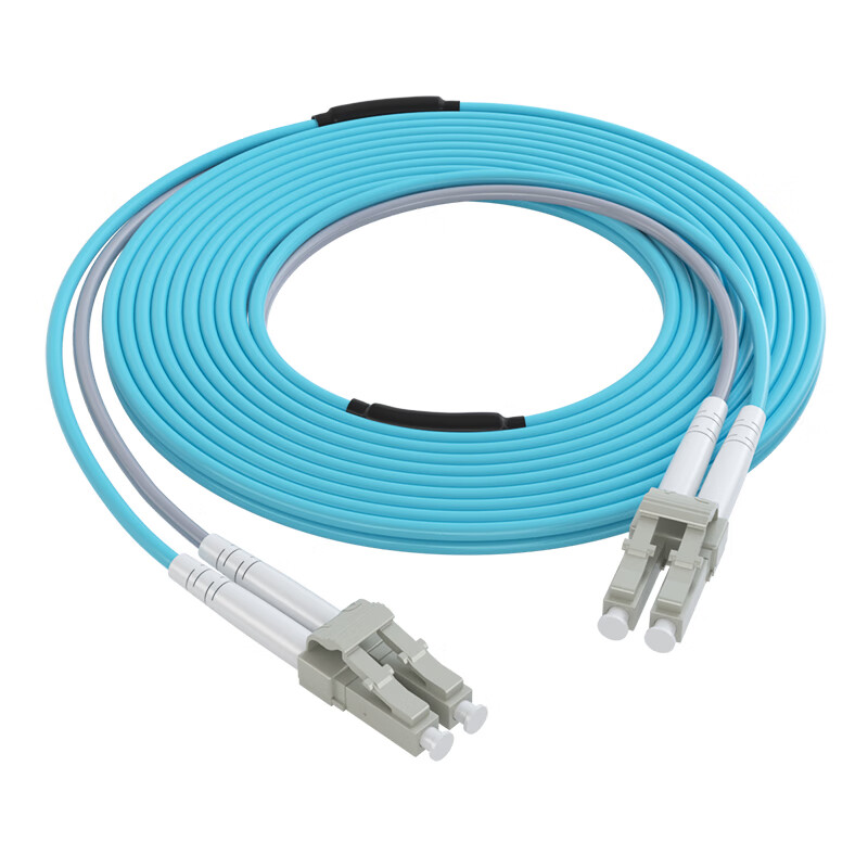 诺可信（Nokoxin）电信级铠装OM3万兆多模双芯4芯6芯8芯光纤跳线LC-LC 铠装抗弯曲防鼠机房工程专用跳纤尾纤 铠装OM3万兆多模双芯 LC-LC 5米