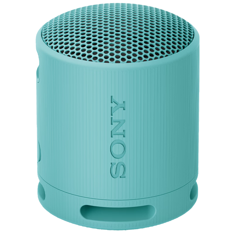 索尼（SONY）SRS-XB100無線藍牙音箱 迷你便攜音響 重低音16小時續(xù)航 戶外低音炮音箱 IP67防水防塵 藍色