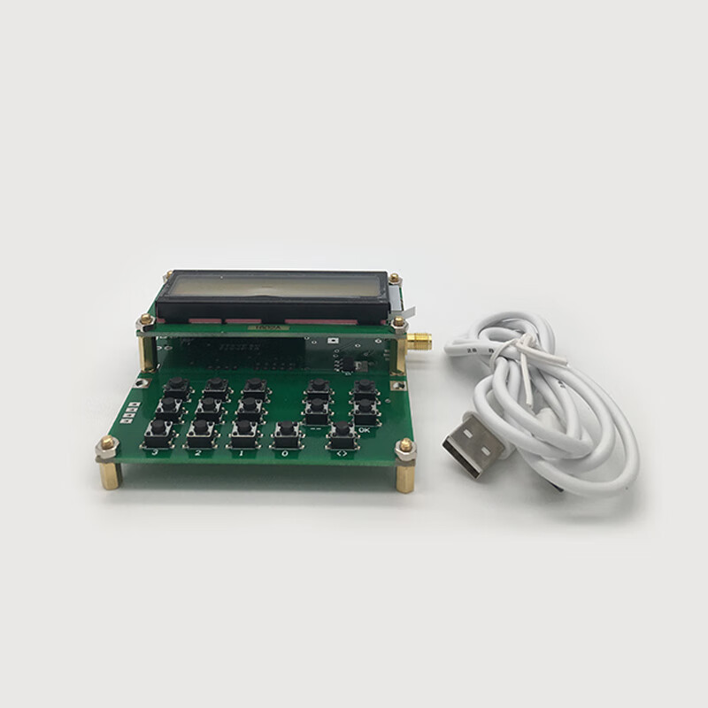 rf射频信号发生器简单信号源发射器 35mhz-4400mhz便携4.4g高频 绿色