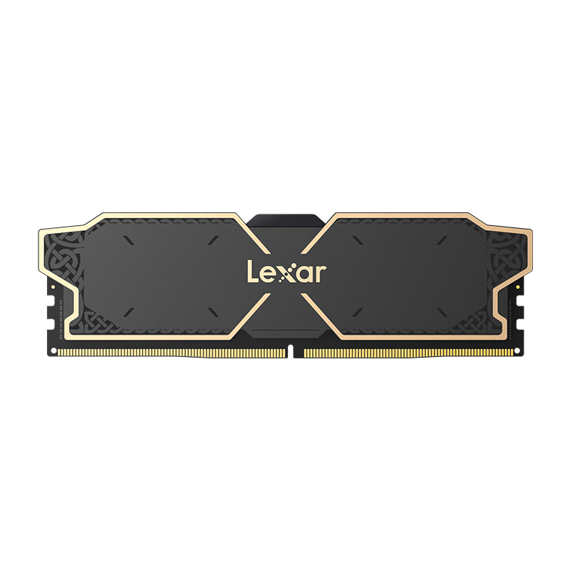 Lexar 雷克沙 DDR5 6000 32GB 16G*2套条 电竞马甲内存条 Thor雷神之锤 黑色