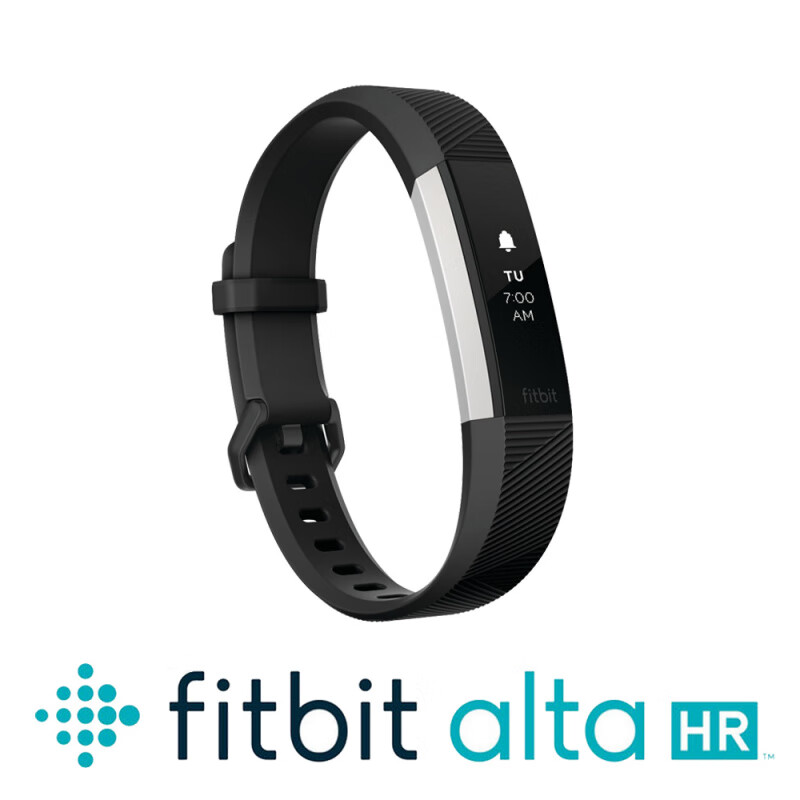FITBIT Alta HR 心率運動手環运动跟踪监测器智能手表 黑色盒装S